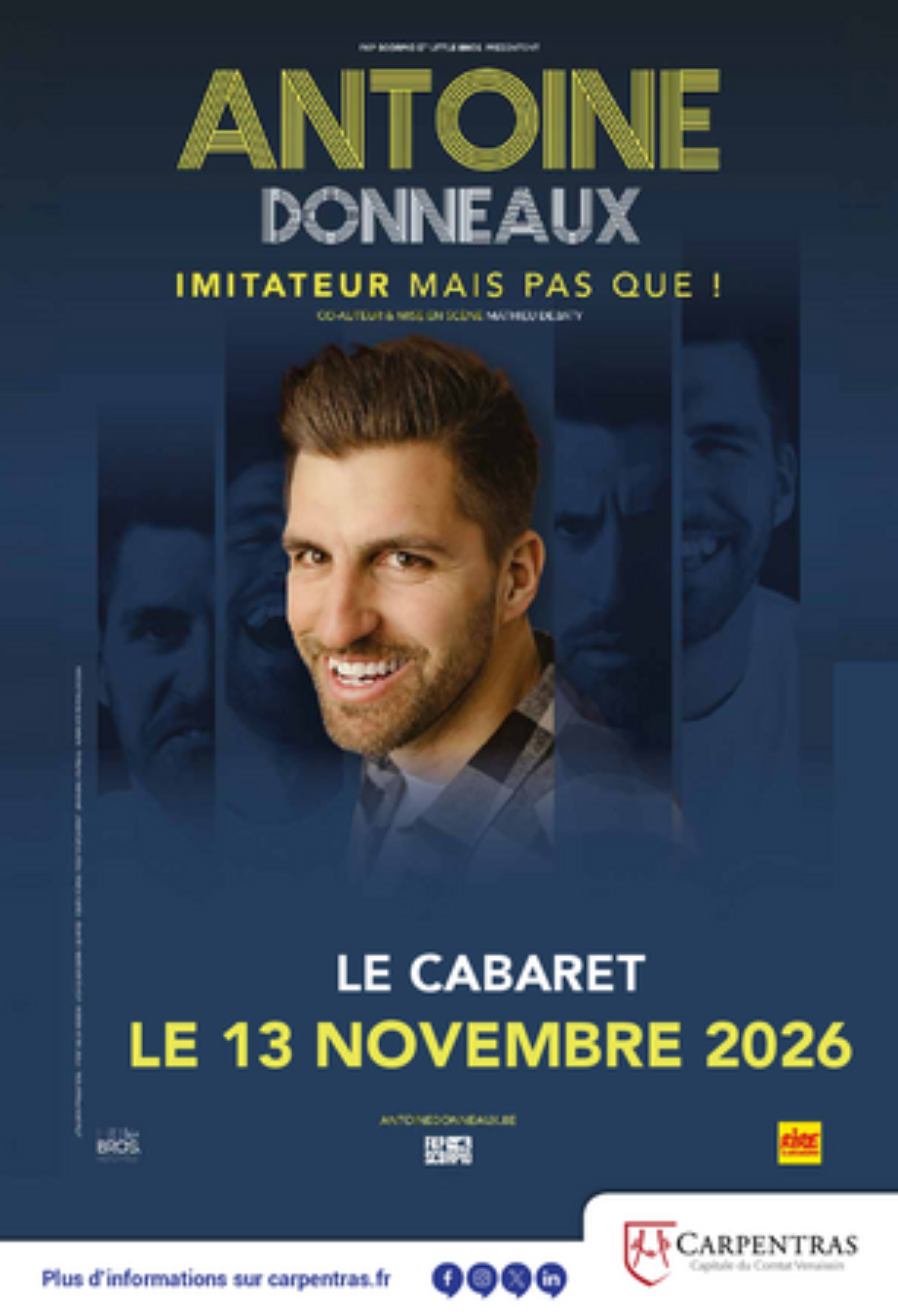 Spectacle : Antoine Donneaux : 