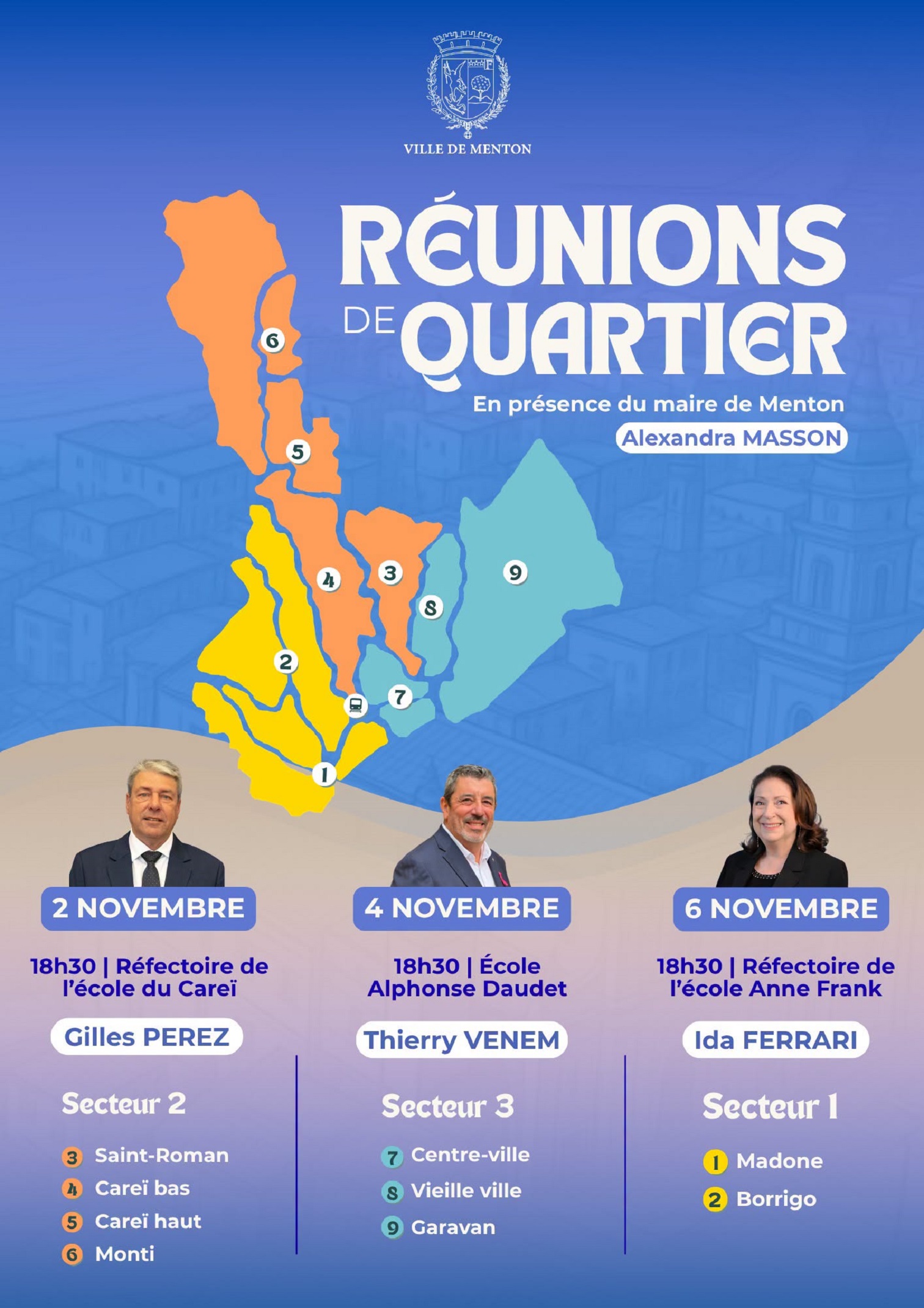 R�unions de quartier