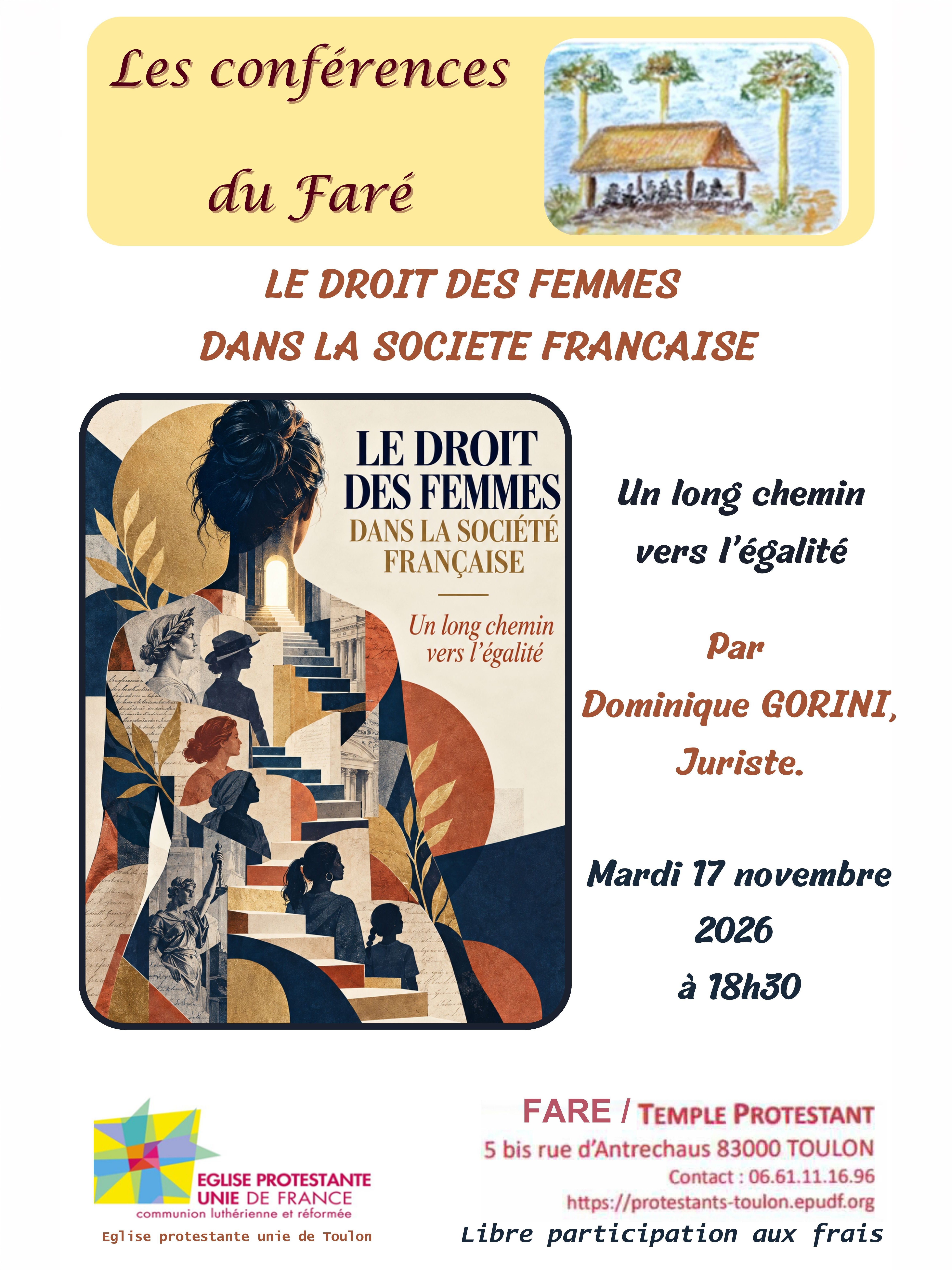 Conf�rence du Far� - Le droit des femmes dans la soci�t� fran�aise