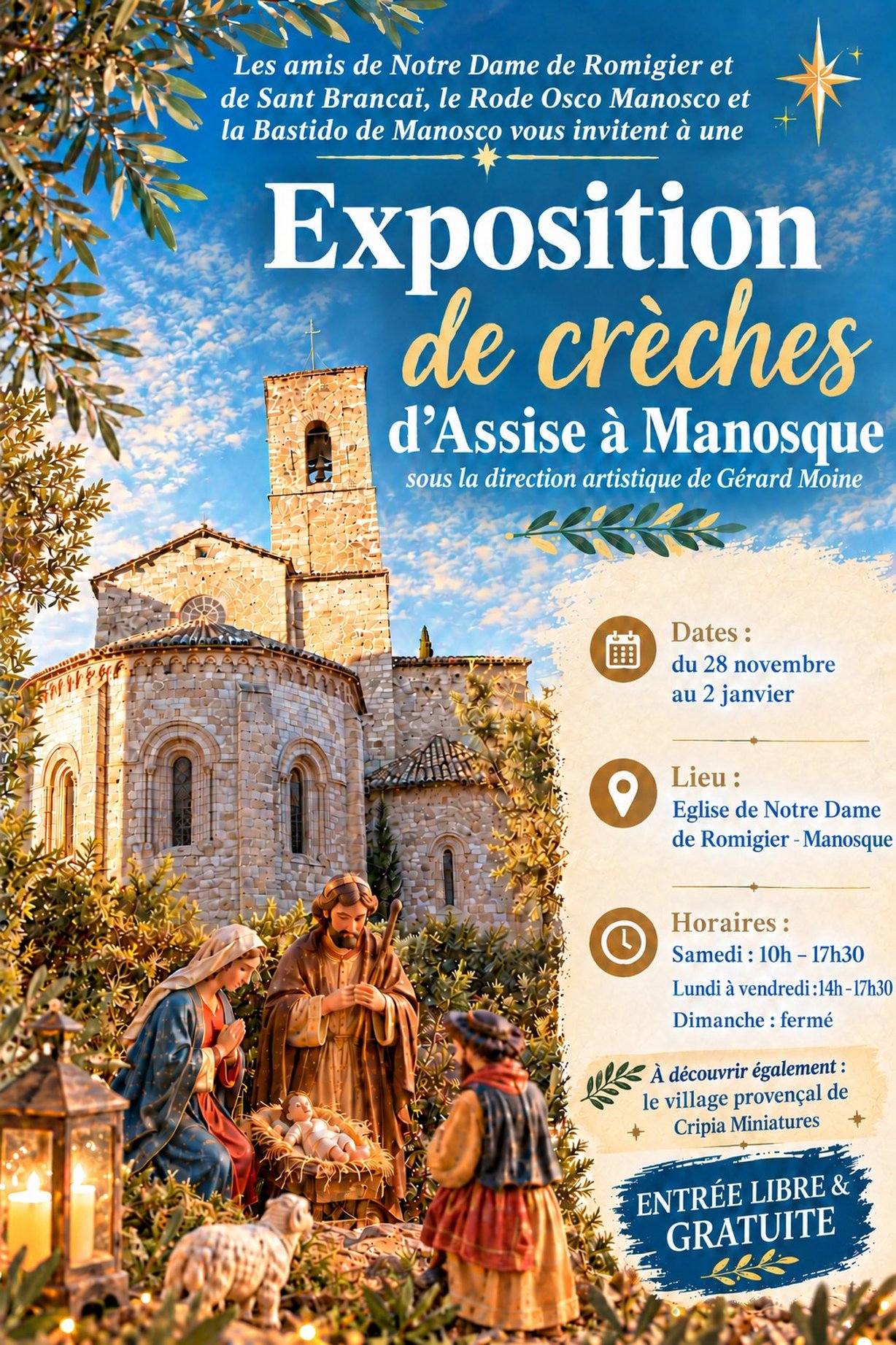 Exposition de cr�ches � Notre Dame de Romigier