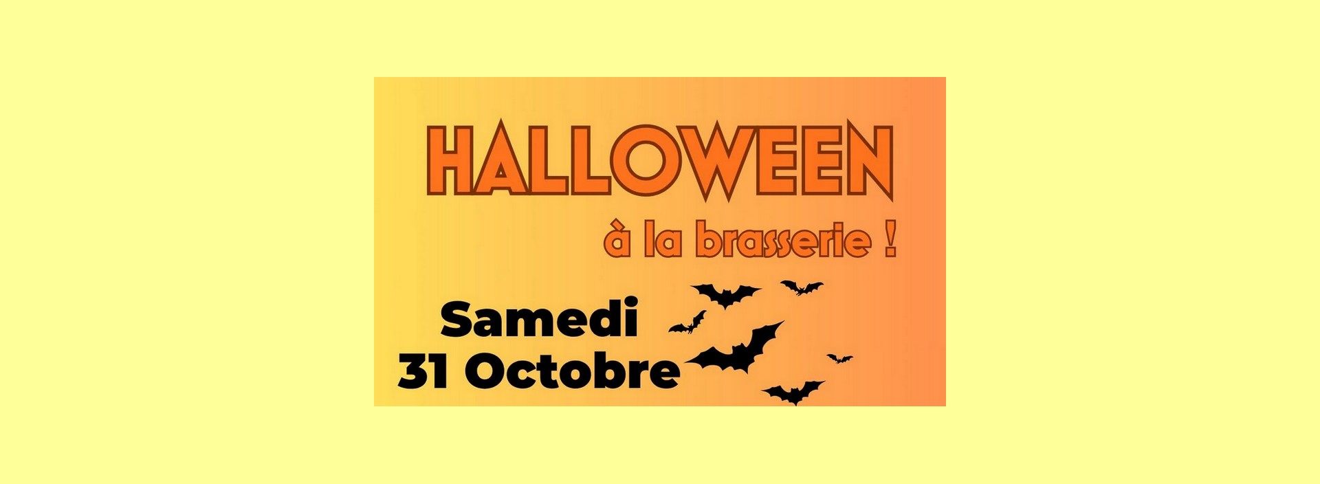 Halloween � la Brasserie des Alpilles