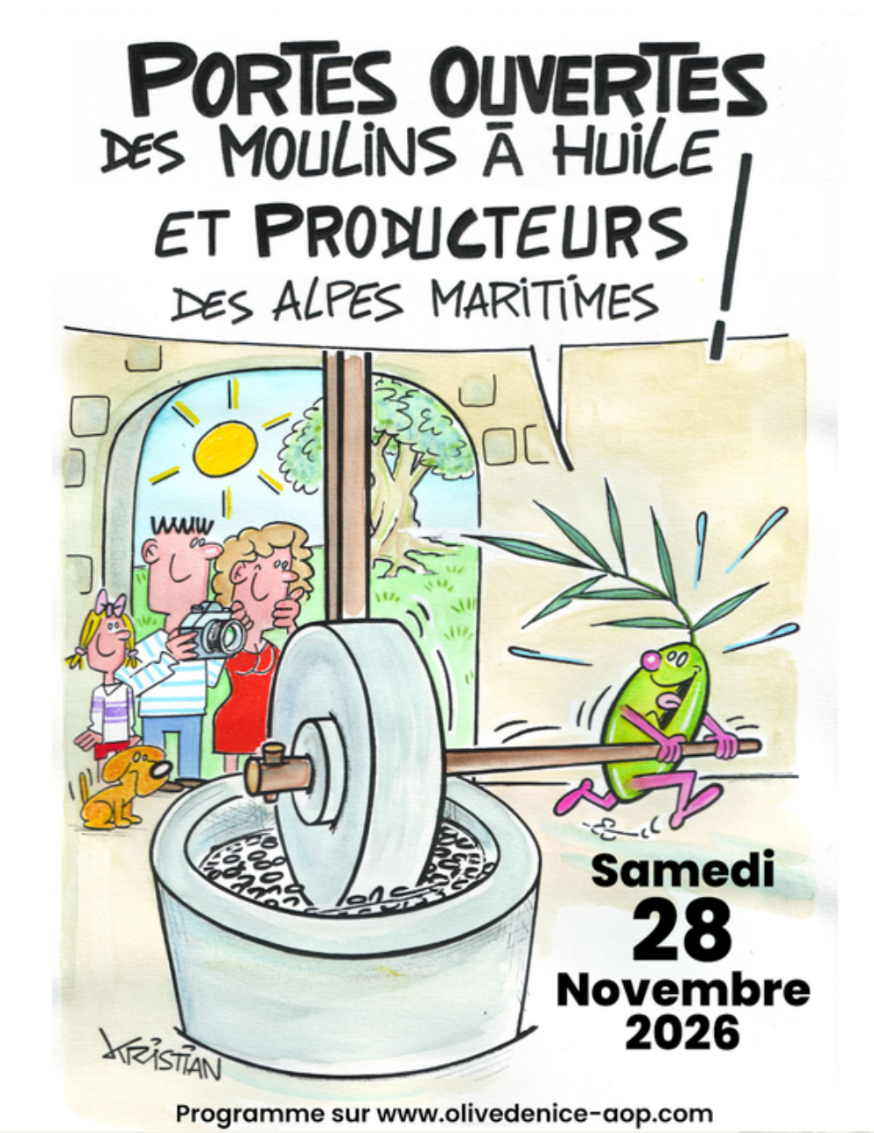 Portes ouvertes des moulins � huile et producteurs des Alpes Maritimes