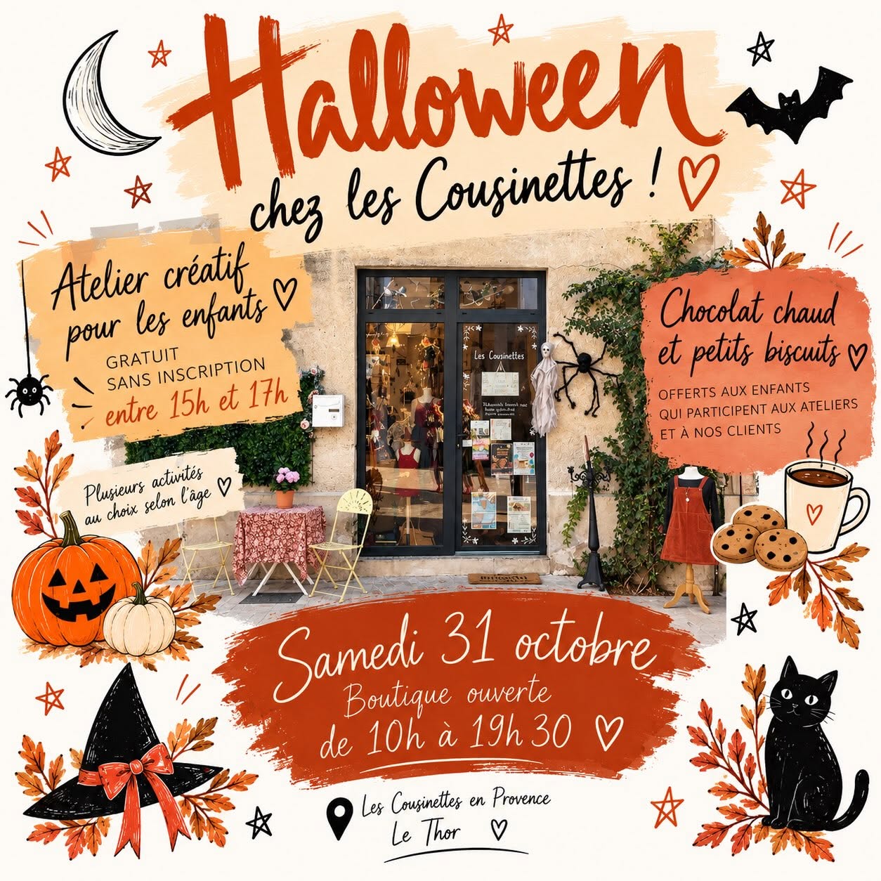 Halloween chez Les Cousinettes !