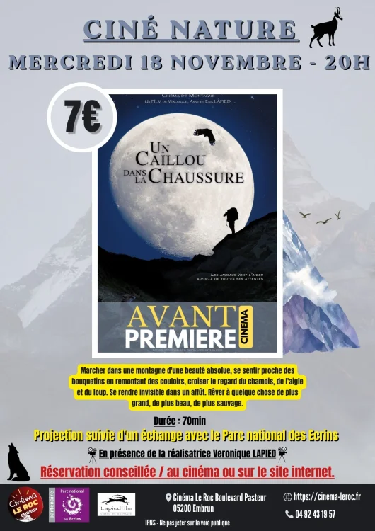 Projection avant premi�re : Un Caillou dans la Chaussure;