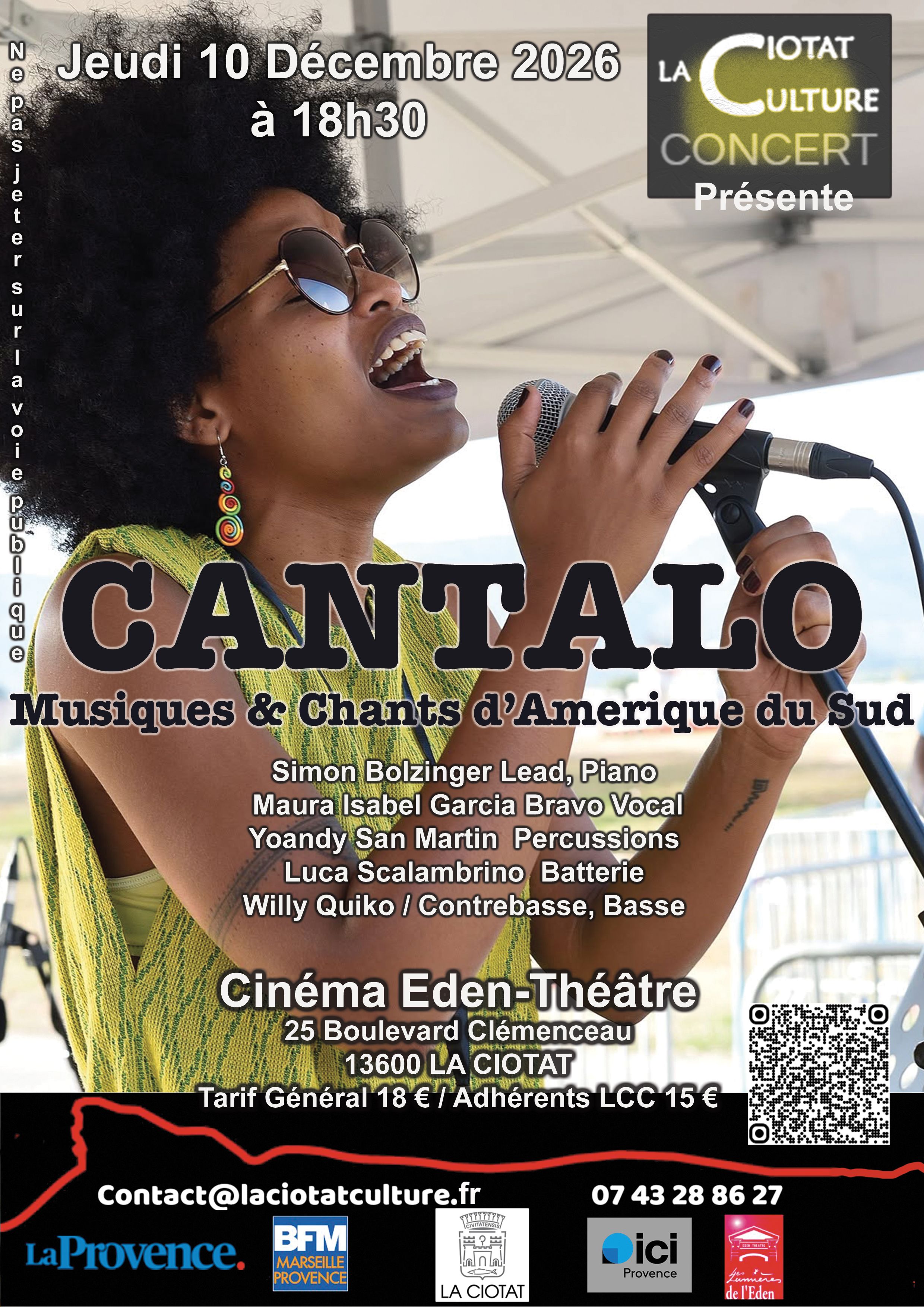 Concert Cantalo - Musiques & Chants d'Am�rique du Sud