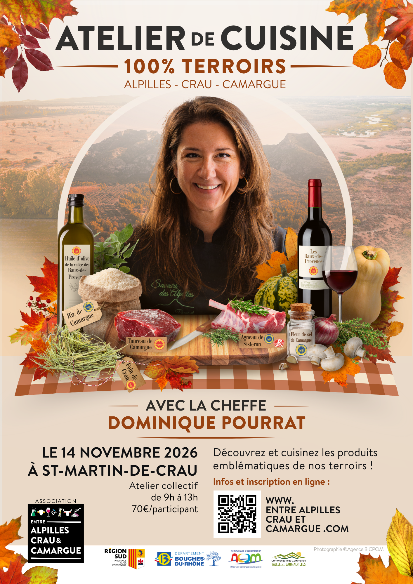 Atelier de cuisine 100% terroirs