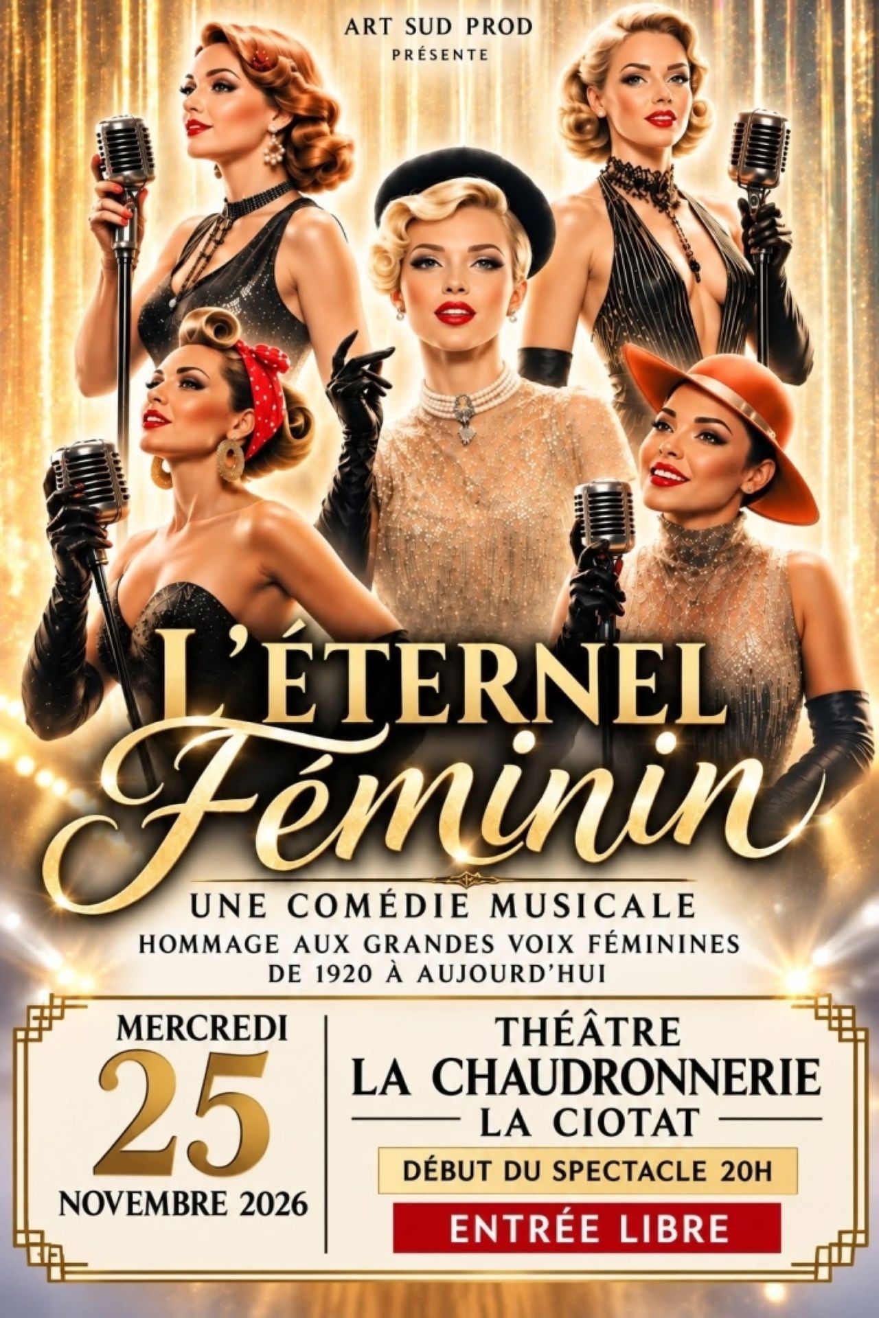 Com�die musicale L'Eternel F�minin