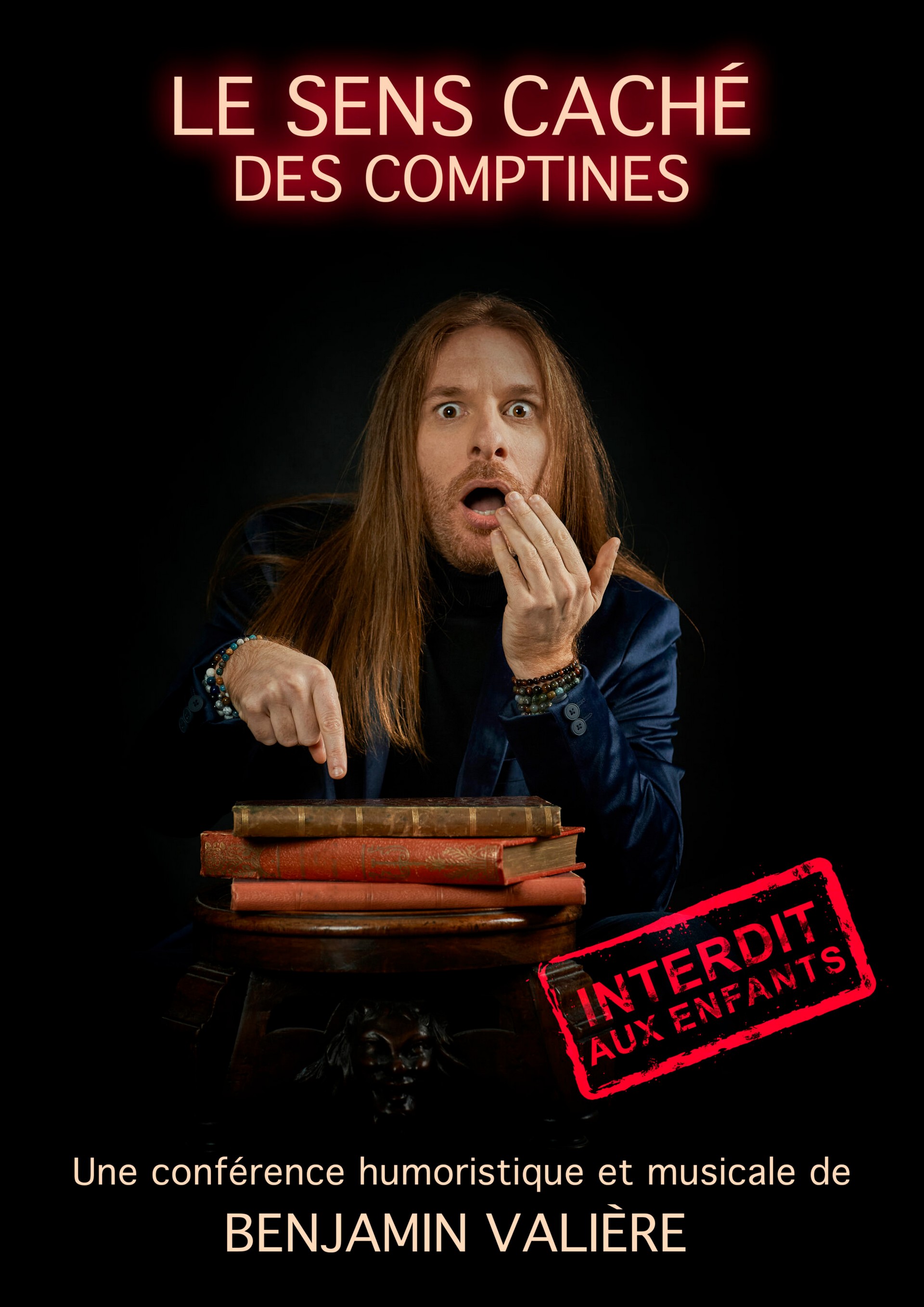 Spectacle - Benjamin Vali�re � Le sens cach� des comptines