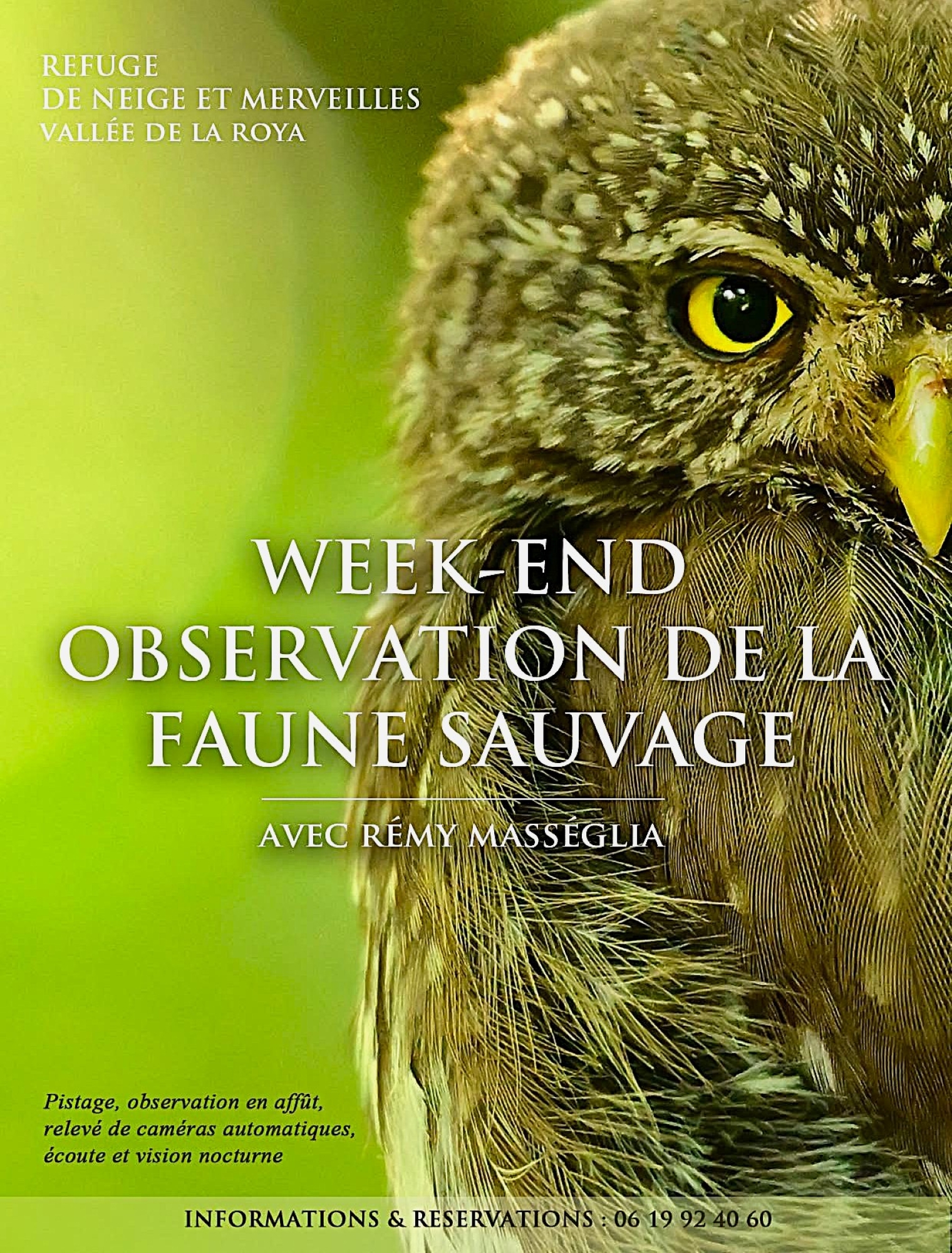 Week-end observation de la faune sauvage avec Remy Masseglia