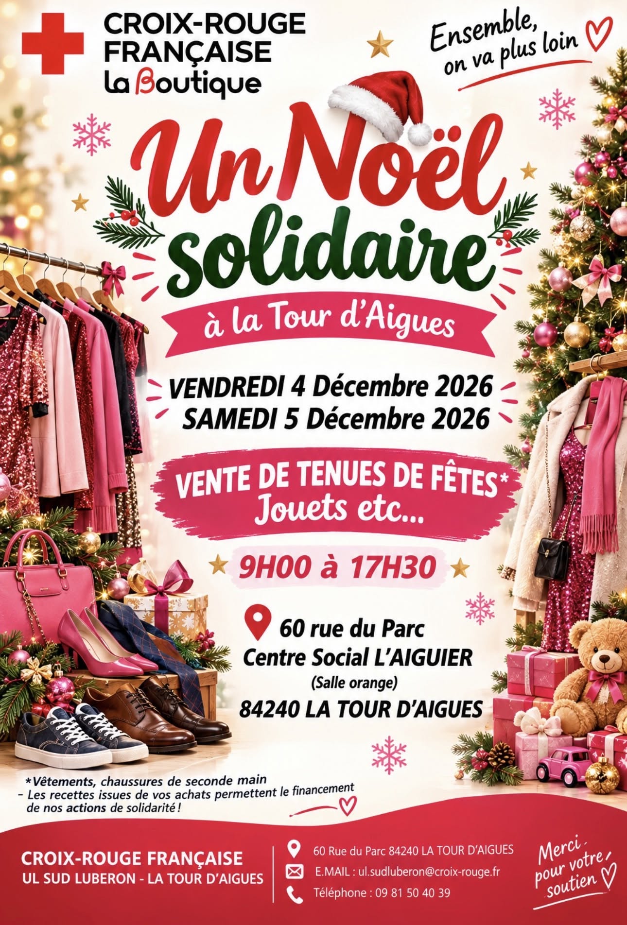 March�  solidairede No�l � La Tour d'Aigues