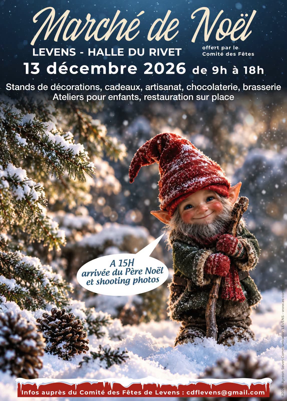 March� de No�l de Levens