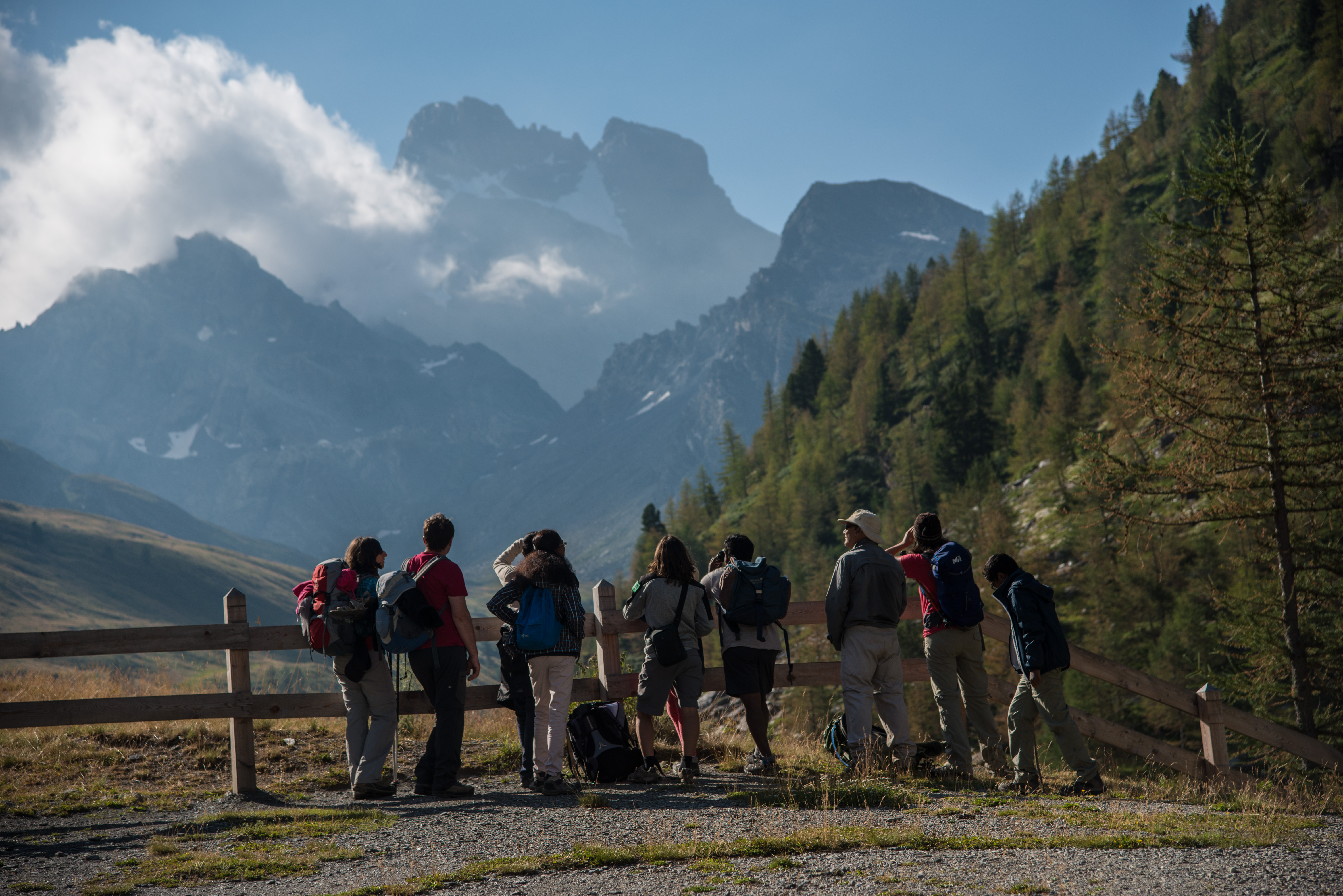 Sortie Parc - La rserve de Ristolas Mont Viso au petit jour