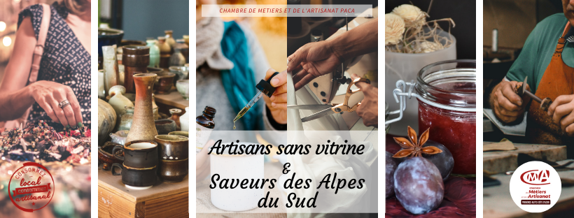 March aux saveurs des Alpes du Sud et Artisans sans vitrine