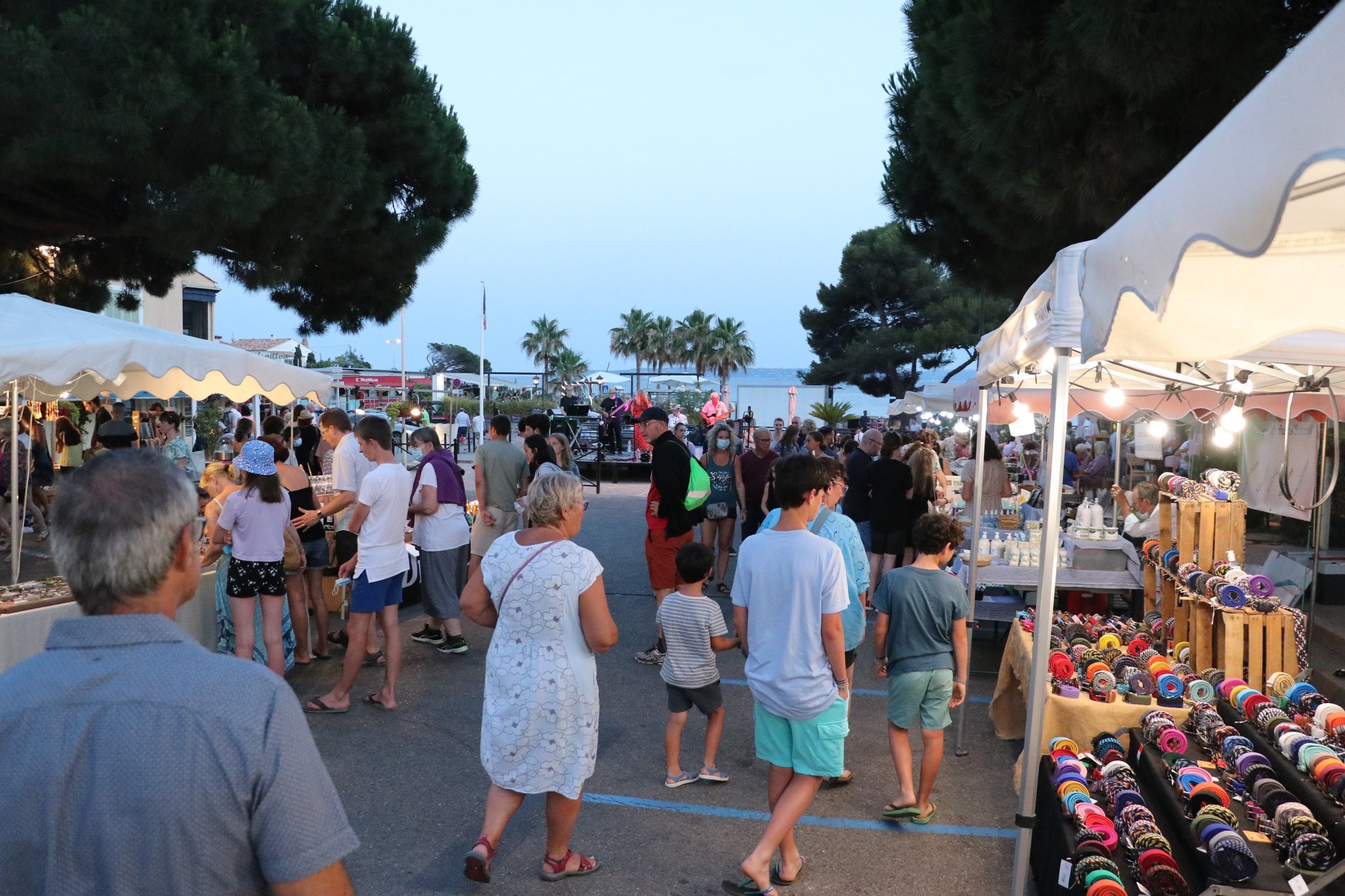 March nocturne aux Issambres