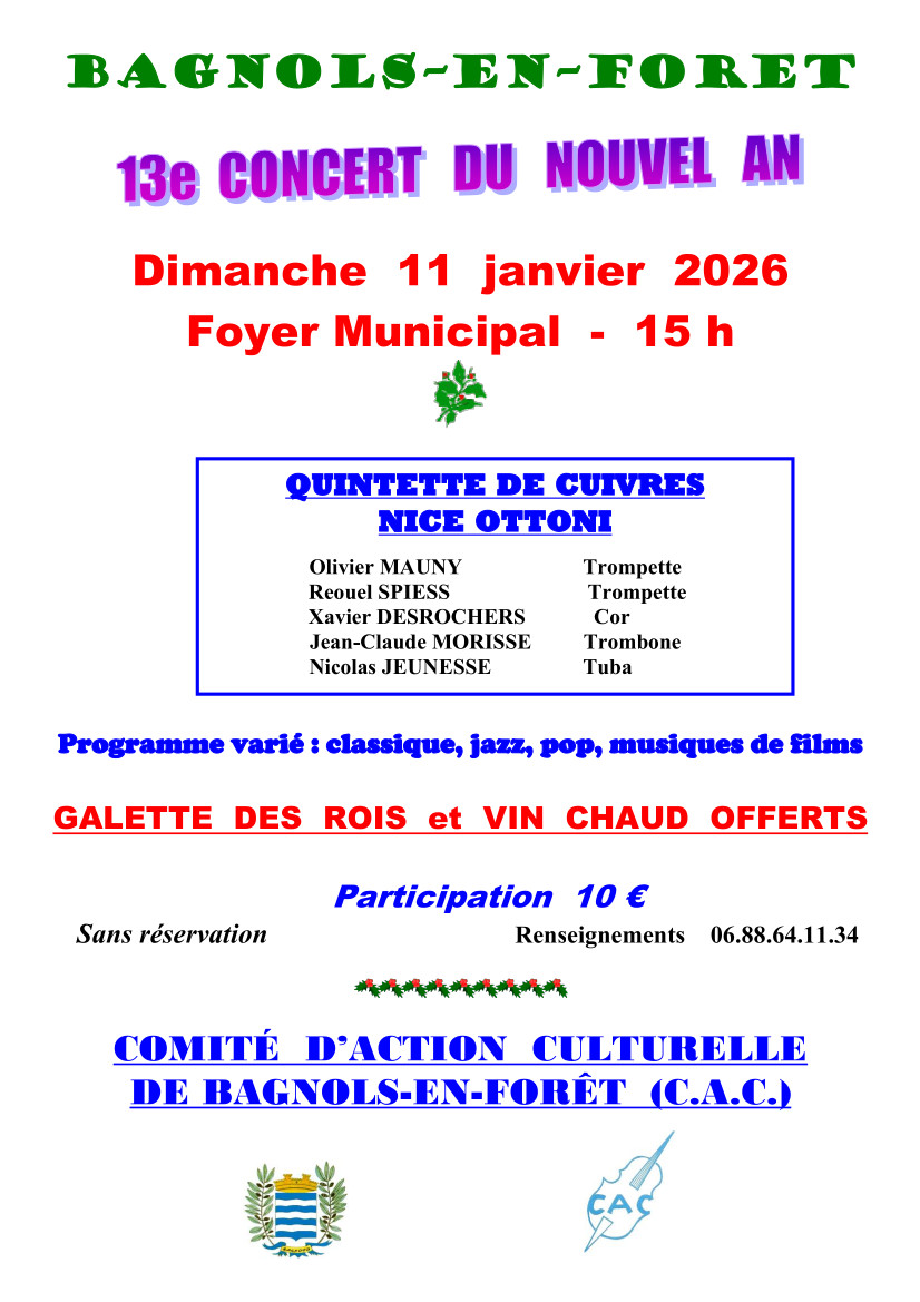 13me Concert du Nouvel An