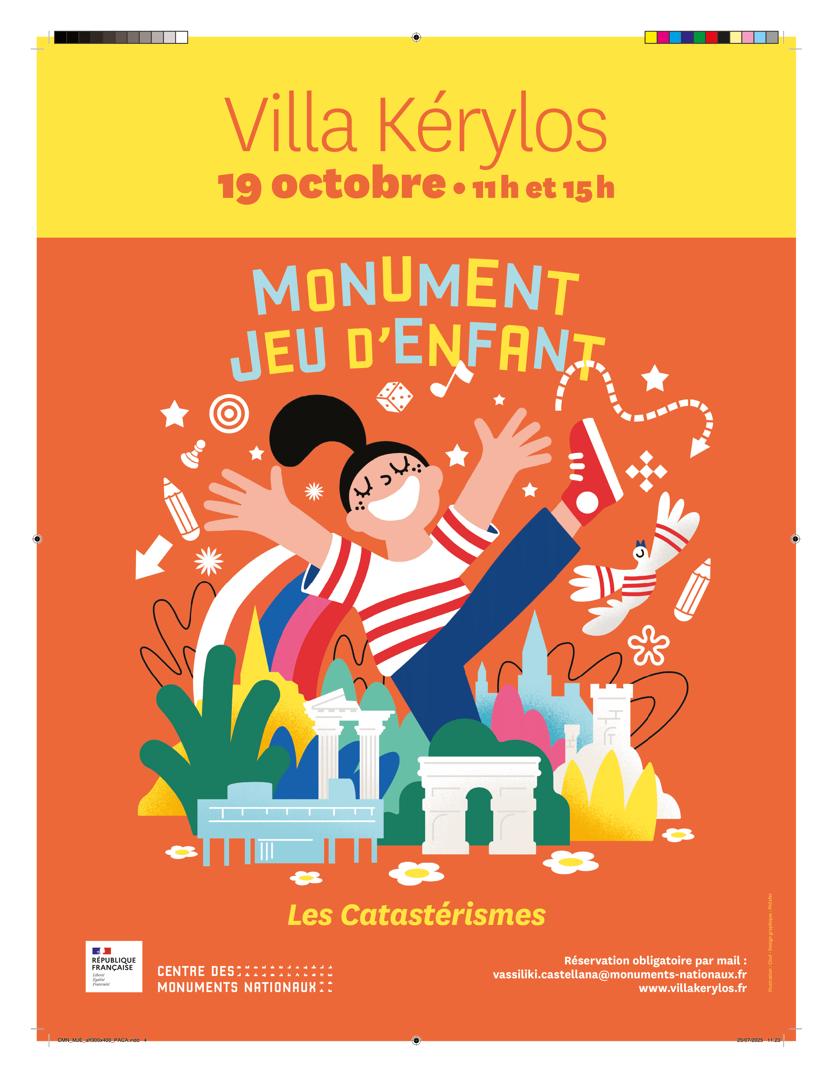 Monument jeu d'enfant - Les Catastrismes