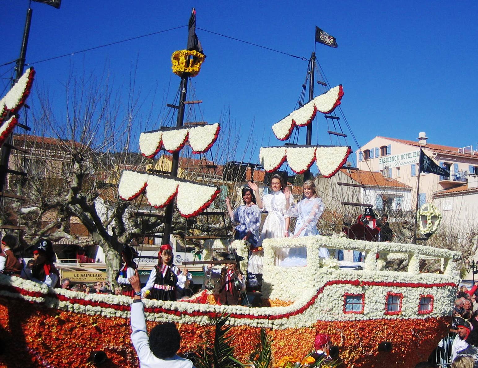 Corso fleuri du Lavandou