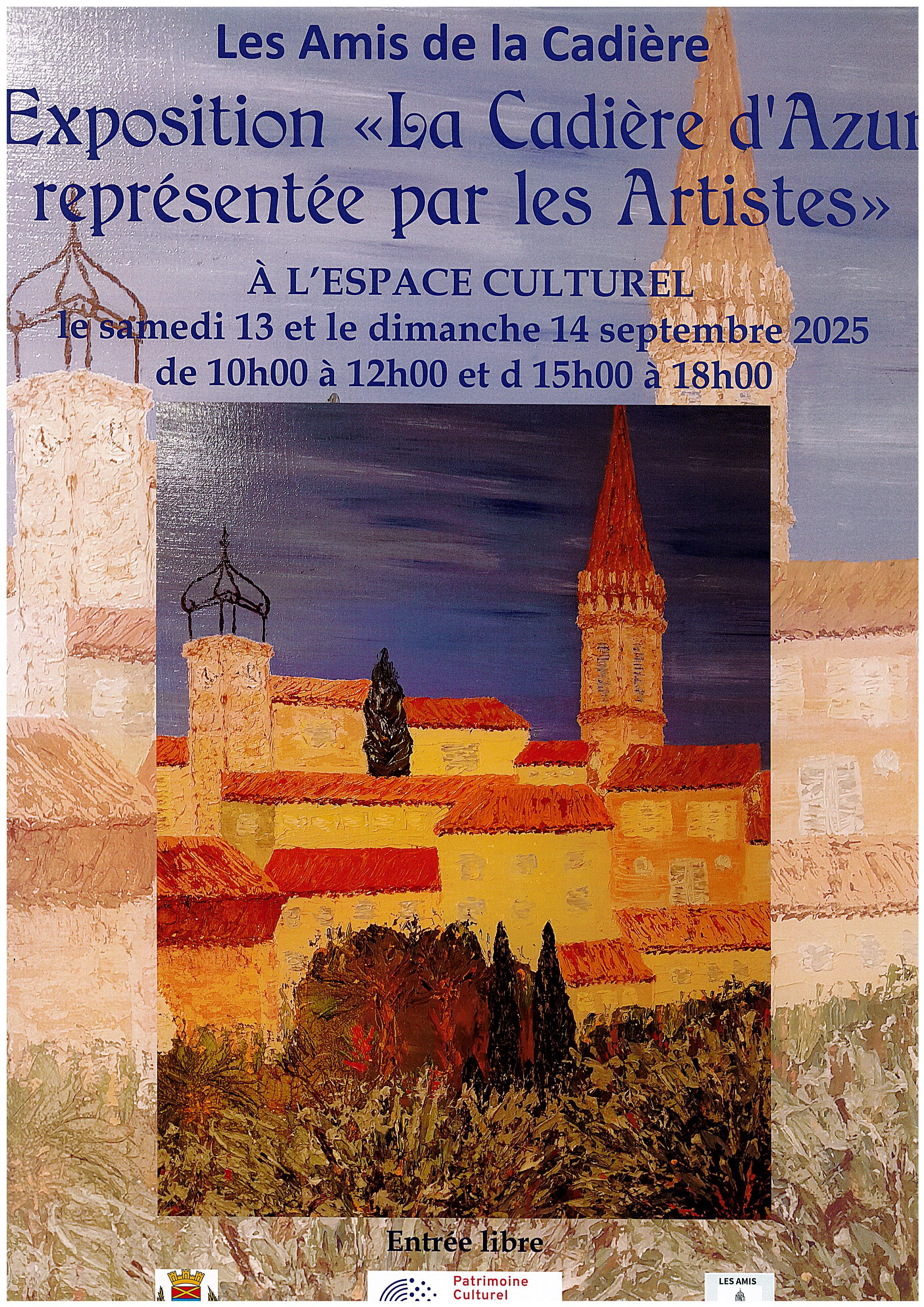 La Cadire reprsente par les artistes