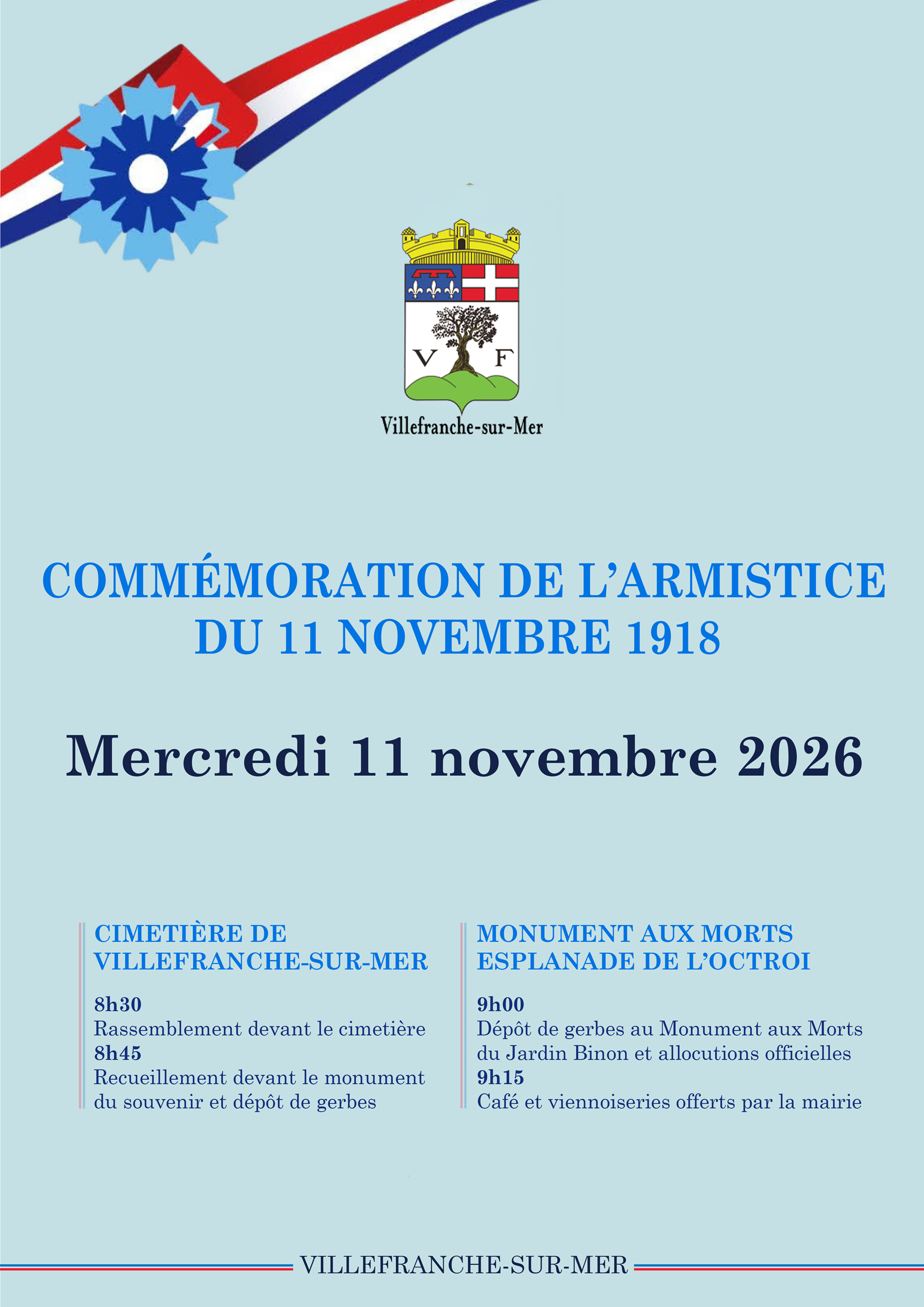 Comm�moration de l'Armistice du 