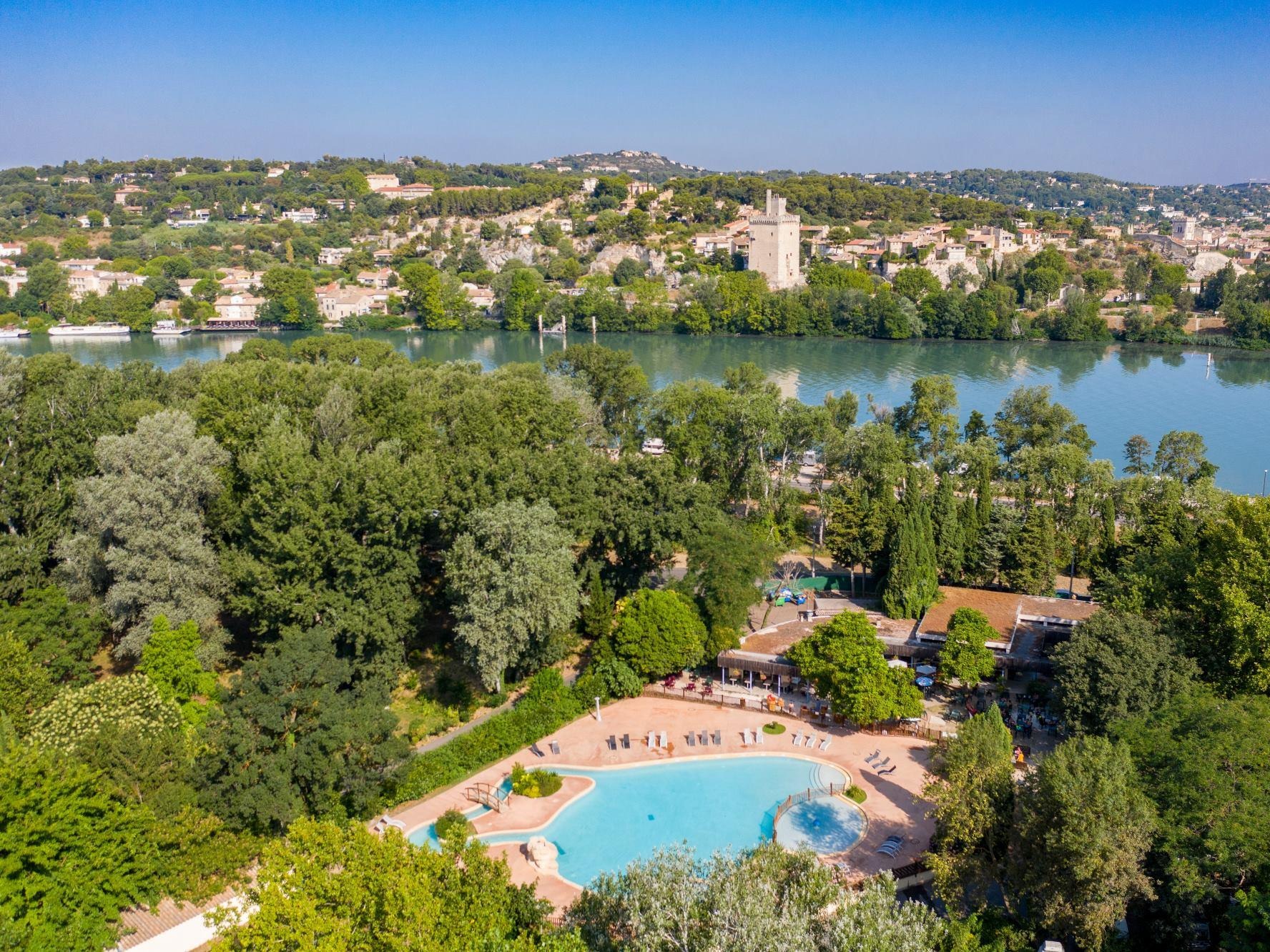 campsite Camping du Pont d'Avignon Avignon