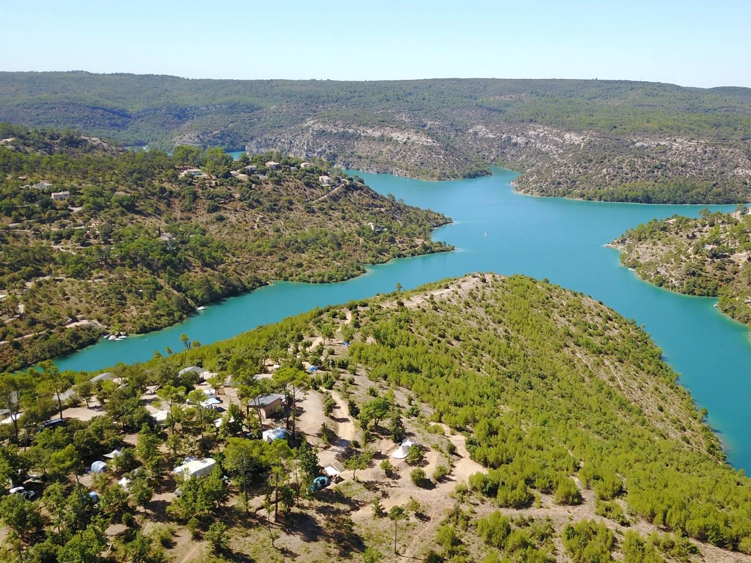 franzosisch-camping Camping naturiste Verdon Provence ESPARRON DE VERDON