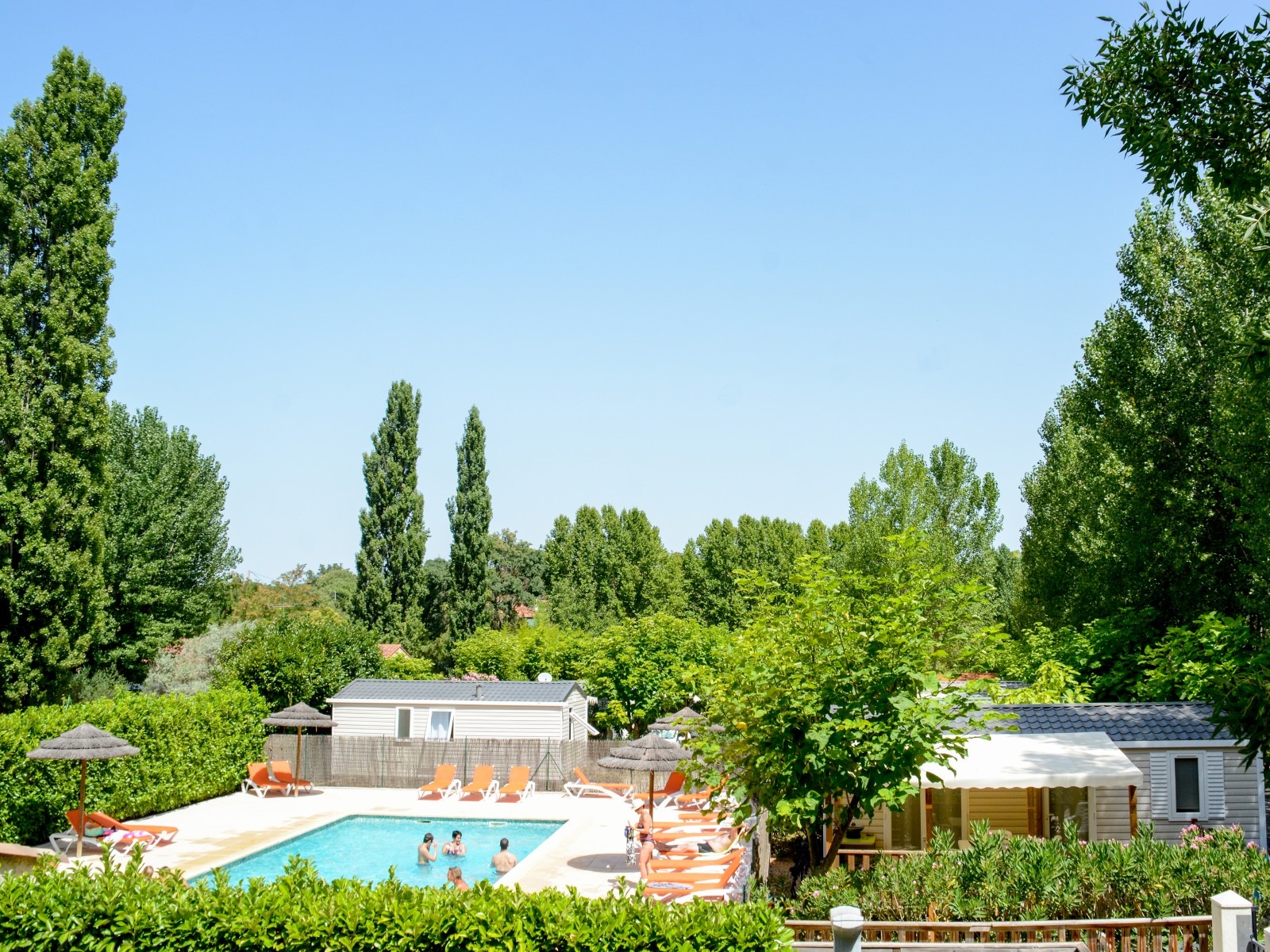campsite Camping les Fouguires CARCES