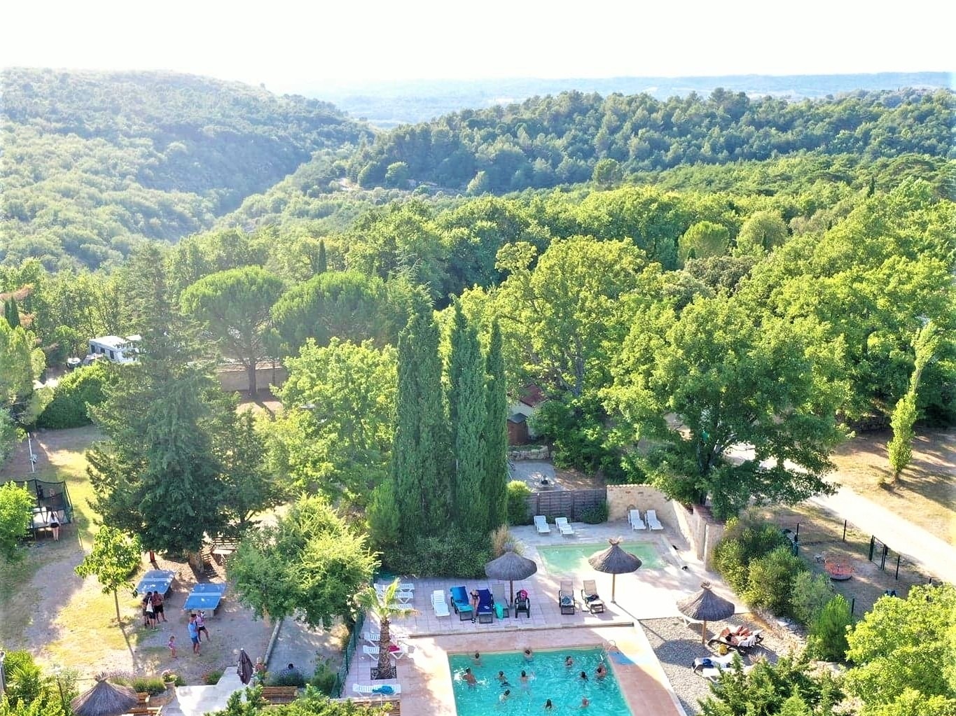 campsite Camping L'Avelande Artignosc-sur-Verdon