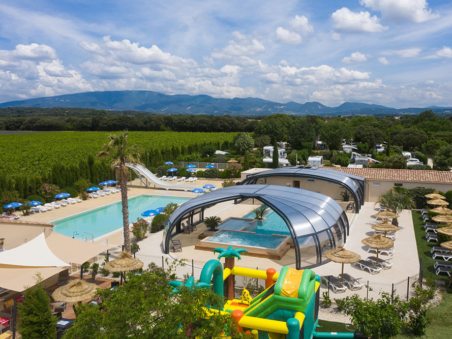campsite Camping Le Garrigon Grillon